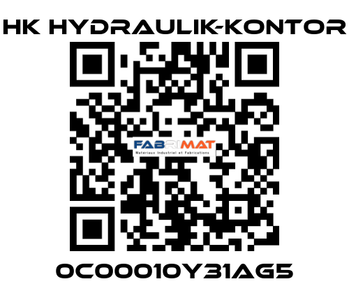 0C00010Y31AG5 HK HYDRAULIK-KONTOR