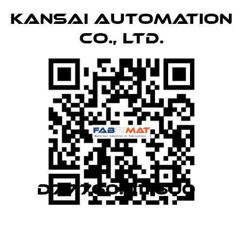 D7.7.760.011.600   KANSAI Automation Co., Ltd.