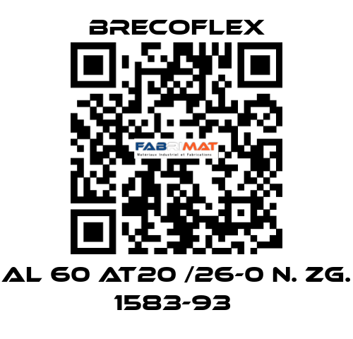 Al 60 AT20 /26-0 n. Zg. 1583-93  Brecoflex