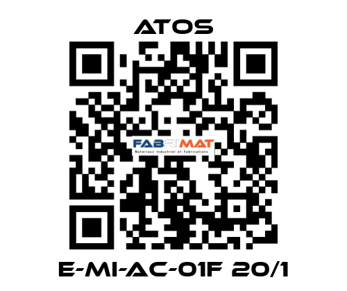 E-MI-AC-01F 20/1 Atos