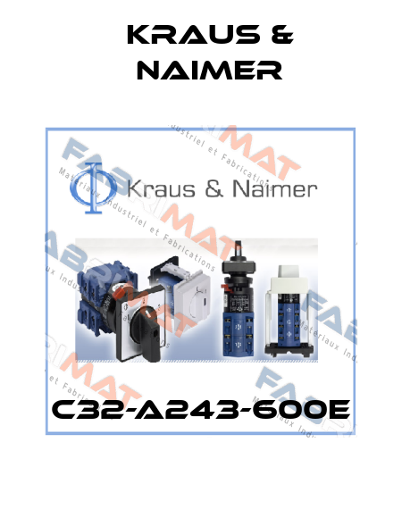 C32-A243-600E Kraus & Naimer