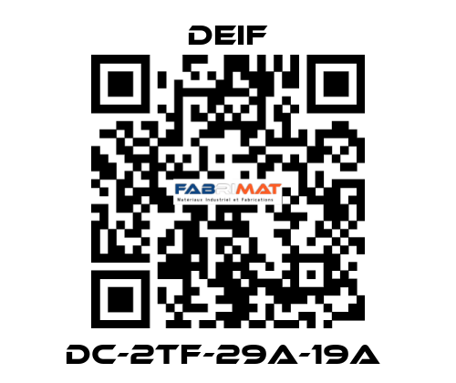 DC-2TF-29A-19A  Deif