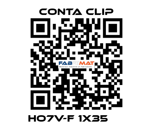 HO7V-F 1X35      Conta Clip