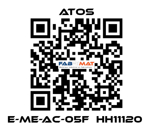 E-ME-AC-05F  HH11120  Atos