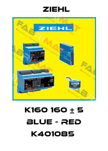 K160 160 ± 5 BLUE - RED K401085  Ziehl