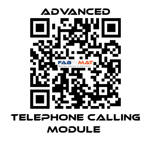 Telephone Calling Module  Advanced