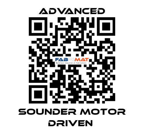 Sounder Motor Driven  Advanced