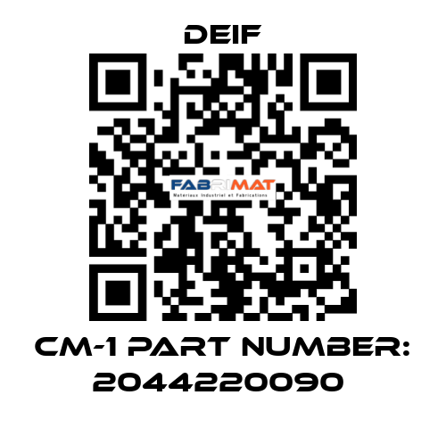 CM-1 part number: 2044220090  Deif