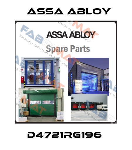 D4721RG196  Assa Abloy