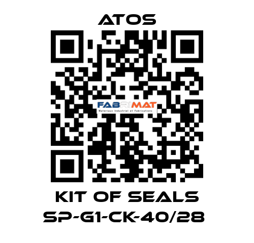 Kit of seals SP-G1-CK-40/28  Atos