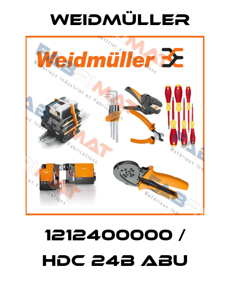 1212400000 / HDC 24B ABU Weidmüller