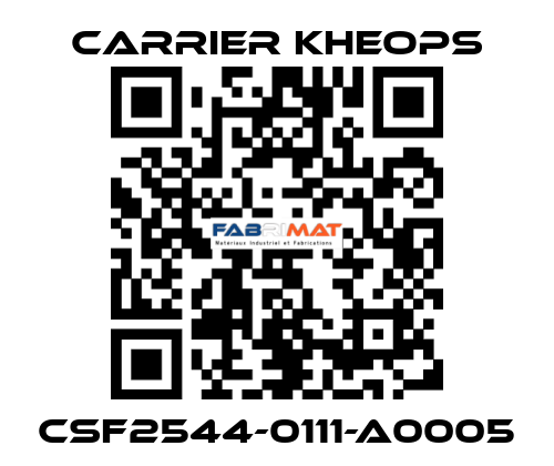 CSF2544-0111-A0005 Carrier Kheops