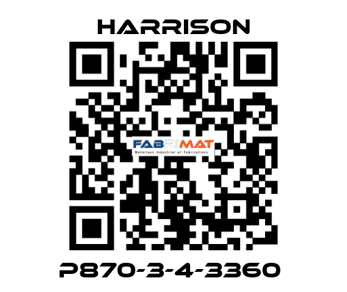 P870-3-4-3360  Harrison