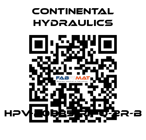 HPV-20B35-RF-O-2R-B Continental Hydraulics