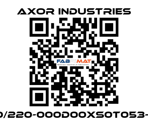 SSAX75S40/220-000D00XS0T053-SC000R1XX Axor Industries