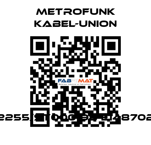 2255/ST000198 E148702 METROFUNK KABEL-UNION