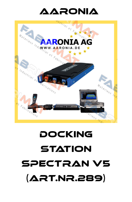 Docking Station SPECTRAN V5 (Art.Nr.289) Aaronia