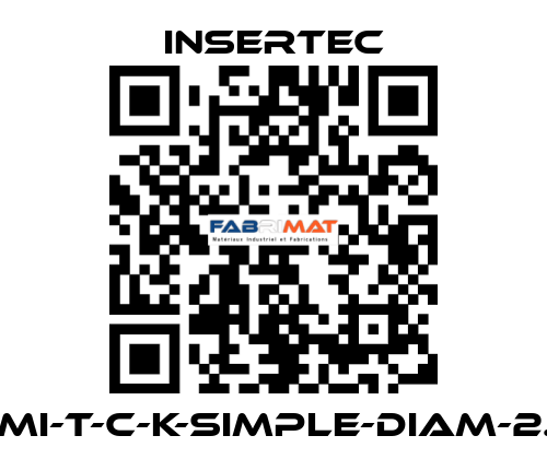 UMI-T-C-K-SIMPLE-DIAM-2.5 Insertec