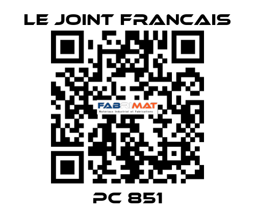 PC 851 LE JOINT FRANCAIS