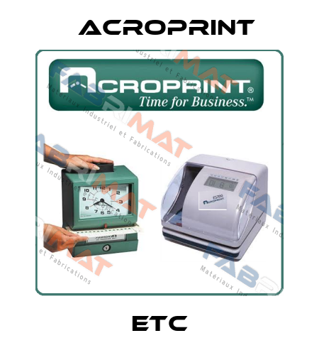 ETC Acroprint