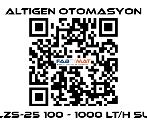 LZS-25 100 - 1000 LT/H SU Altıgen Otomasyon