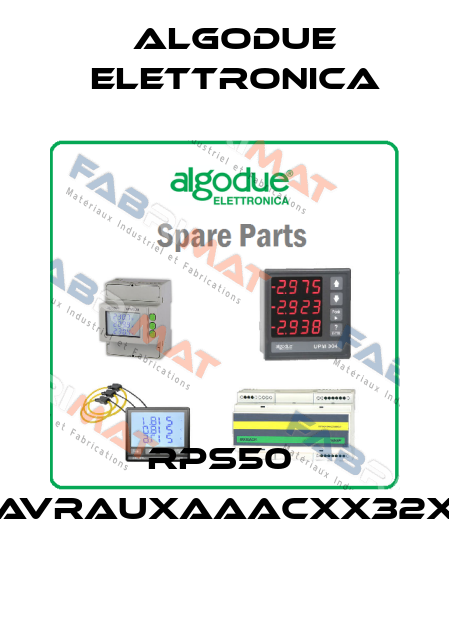  RPS50  AVRAUXAAACXX32X Algodue Elettronica