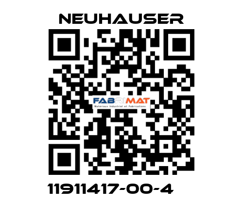 11911417-00-4     Neuhauser