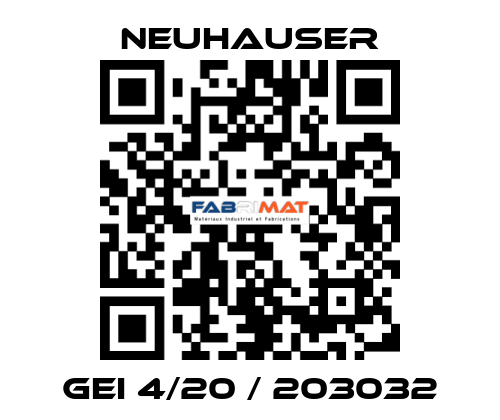 GEI 4/20 / 203032 Neuhauser