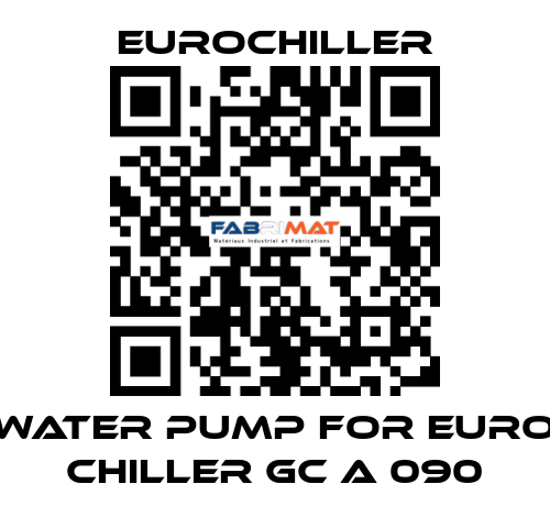 water pump for Euro Chiller GC A 090 EUROCHILLER