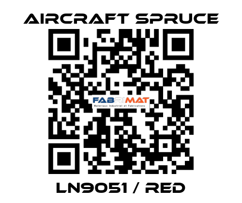 LN9051 / red Aircraft Spruce