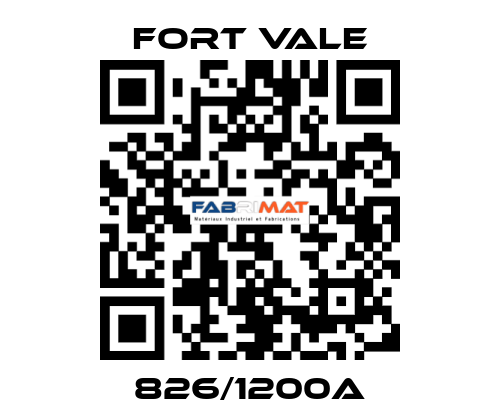 826/1200A Fort Vale