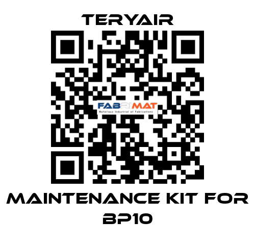 Maintenance Kit for BP10 TERYAIR