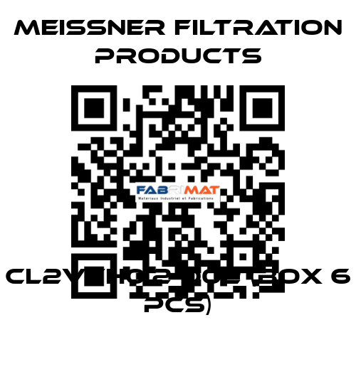 CL2VTH0.2-002 (Box 6 pcs) Meissner Filtration Products