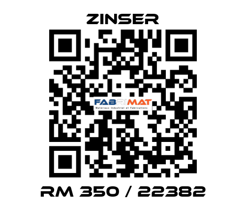 RM 350 / 22382 Zinser