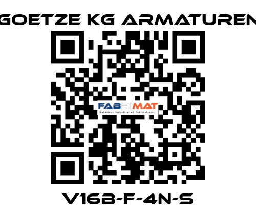 V16B-F-4N-S Goetze KG Armaturen