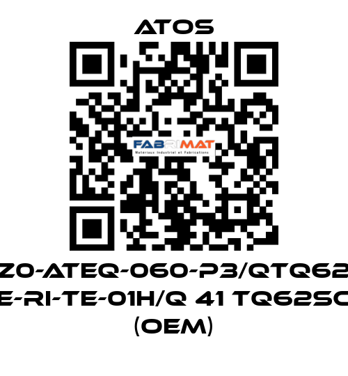 DHZ0-ATEQ-060-P3/QTQ62SC E-RI-TE-01H/Q 41 TQ62SC (OEM) Atos