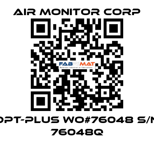 DPT-plus WO#76048 S/N 76048Q AIR MONITOR CORP