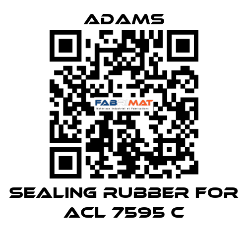 Sealing rubber for ACL 7595 C ADAMS