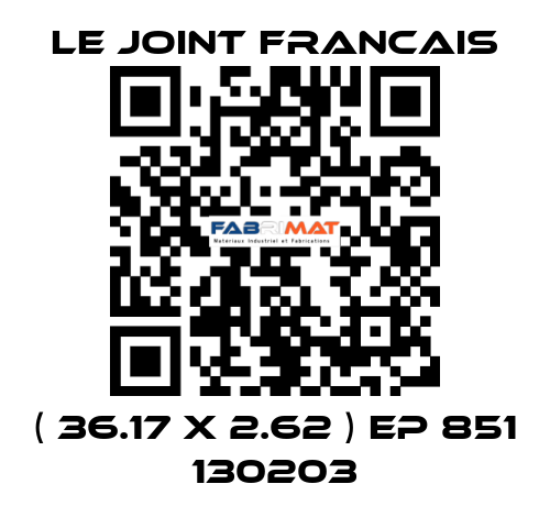 ( 36.17 x 2.62 ) EP 851 130203 LE JOINT FRANCAIS