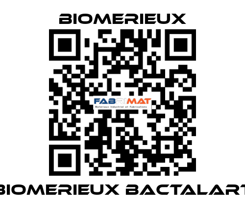 Biomerieux bactalart Biomerieux