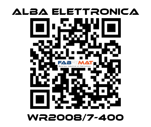 WR2008/7-400 ALBA ELETTRONICA