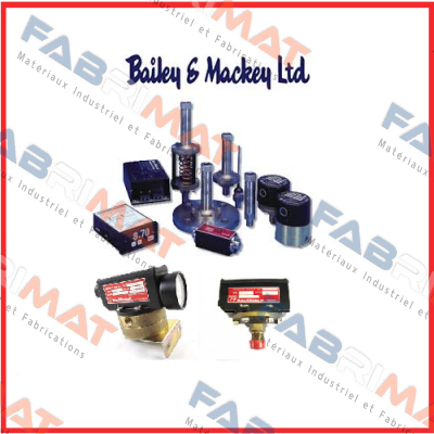 MODEL:3312 -0.07-1BAR,250VAC Bailey & Mackey