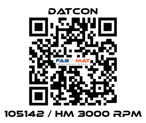 105142 / HM 3000 RPM Datcon