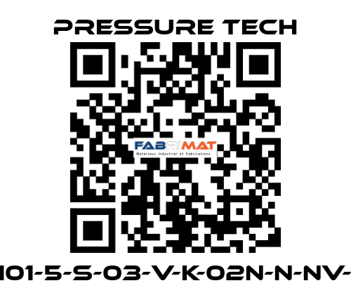 MF101-5-S-03-V-K-02N-N-NV-015 Pressure Tech