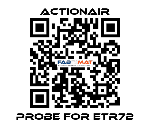 probe for ETR72 Actionair
