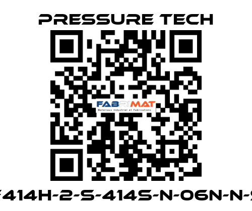 MF414H-2-S-414S-N-06N-N-SV Pressure Tech