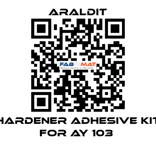 Hardener adhesive kit for AY 103  Araldit