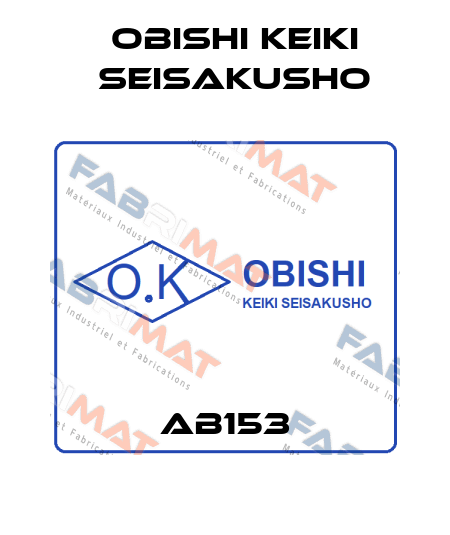 AB153 Obishi Keiki Seisakusho