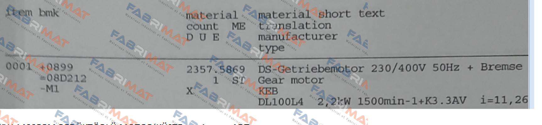 DL100L4 obsolete, replacement K33AV DM100LC4 B04 TS LAIPPLE KEB