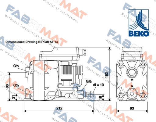 2000021 KA 13A 10A0  Beko